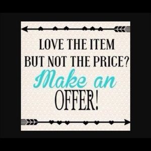 All offers considered